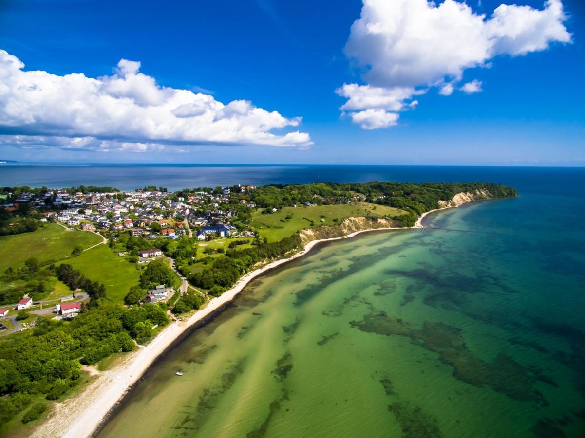 Strandhaus Ruegen - Meerblick, Sauna, Kamin & Whirlpool Baabe Ngoại thất bức ảnh